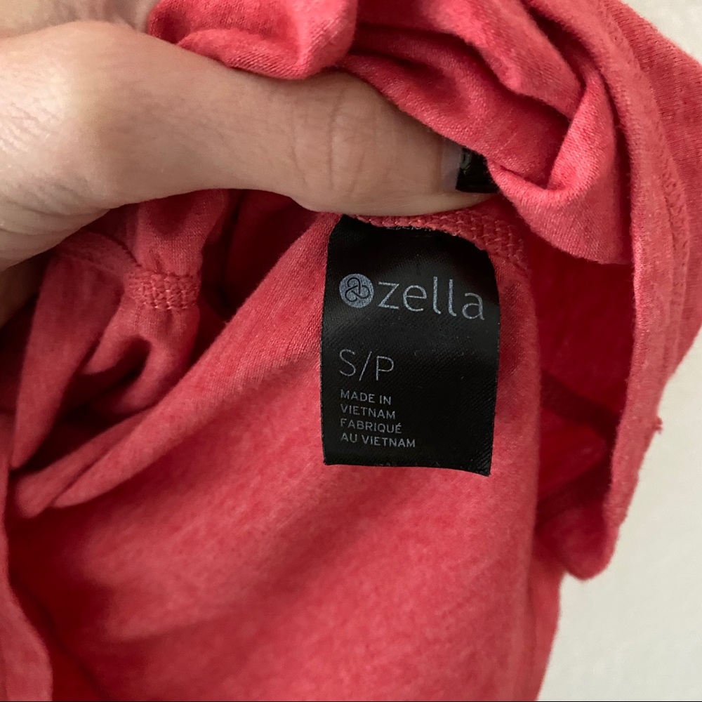 Zella | Z5 Ruched V Neck Training Short Sleeve Top - Picture 5 of 6